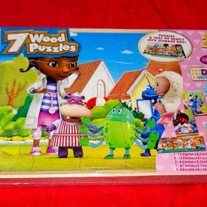 Doc Mcstuffins Wood Puzzles
